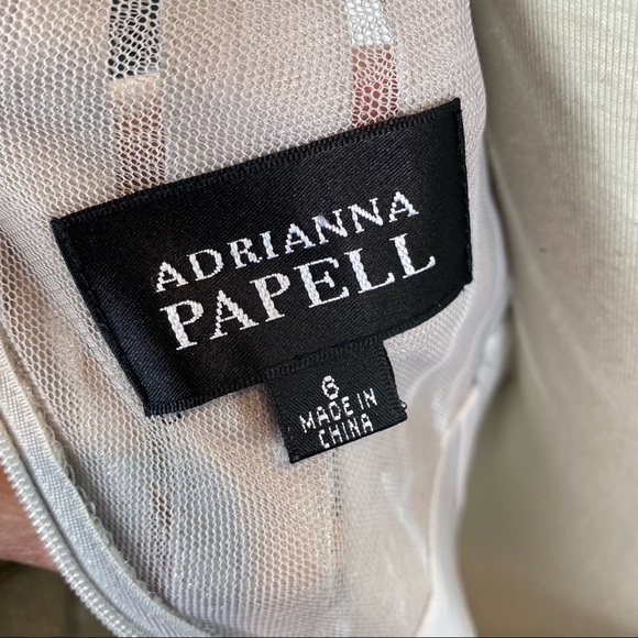 Adrianna Papell formal sleeveless tiered dress size 6 - Picture 2 of 7